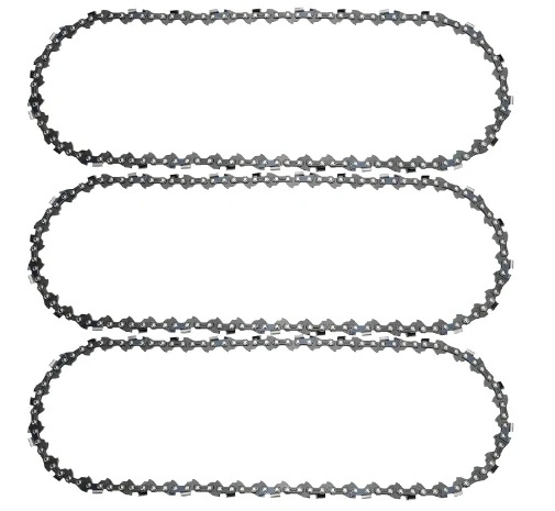 3 x 35 cm Sägekette 3/8"LP 52 Antriebsglieder 1,1 mm Rückschlagsarme Kette kompatibel mit Makita DUC353, Einhell GP-LC 36/35 Li, Bosch AKE 35-19 S/AKE 35 S, Dolmar, Oregon, Husqvarna und mehr - Image 2
