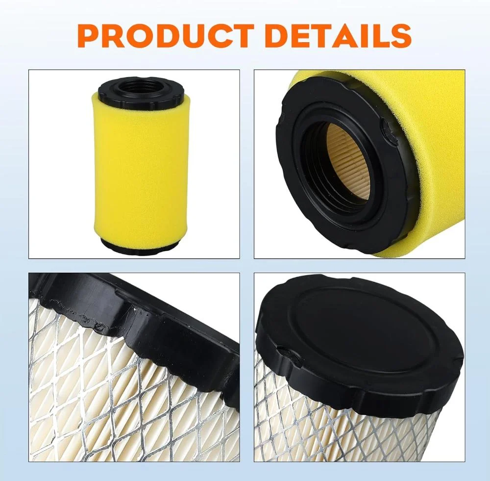 HIPA 793569 793685 Air filter for Briggs and Stratton 793569 John Deere GY21055 MIU11511 LA125 LA115 D100 D110 D120 Craftsman YT3000 LT2000 T110 Mower - Image 4
