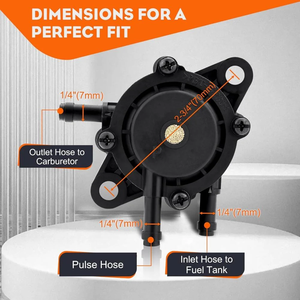 Fuel Pump for 808492 808656 John Deere LA110 LA115 LA145 LA105 LA120 LA125 LA130 LA135 LA140 LA150 LA155 LA165 LA175 Lawn Mower # 491922 691034 - Image 3