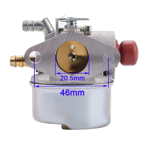 Hipa Carburetor Kit for Tecumseh OH195EA OHH45 OHH60 OHH55 OHH50 5.5 6.0 6.5 HP Engine Lawn Mower #640004 640014 640025 640025C + 36634 Air Filter - Image 5