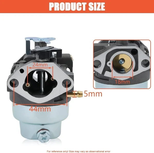Hipa 16100-Z0L-023 Carburetor For Honda GCV135 GCV160 GC135 GC160 HRB216 HRR216 HRS216 HRT216 HRZ216 Lawn Mower Replace 16100-Z0L-853 16100-ZM0-803 - Image 6